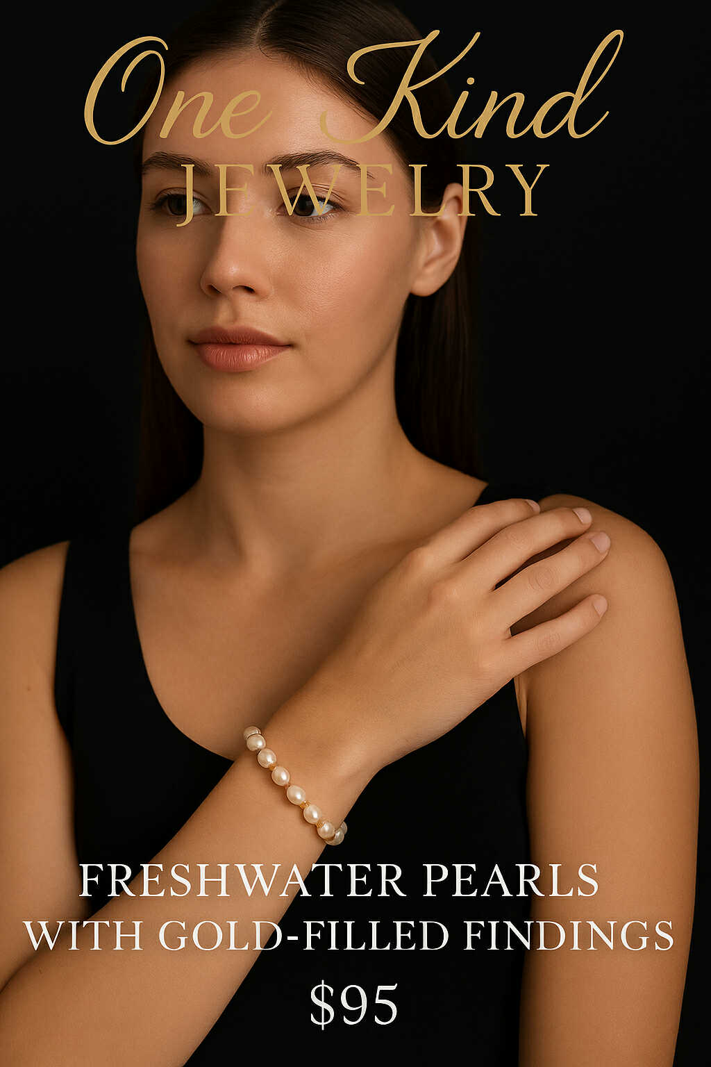Freshwater Pearls with Gold Filled Findings Bracelet