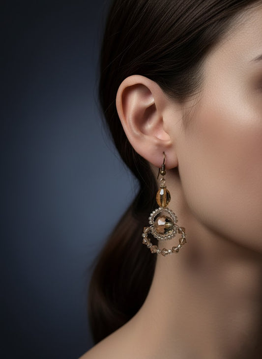 Sterling Silver Swarovski Crystal Earrings