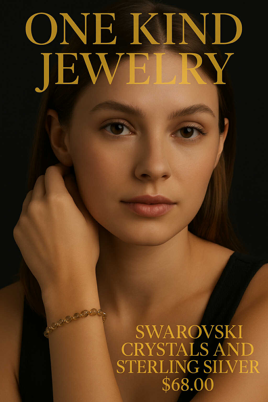 Swarovski Crystals and Sterling Silver