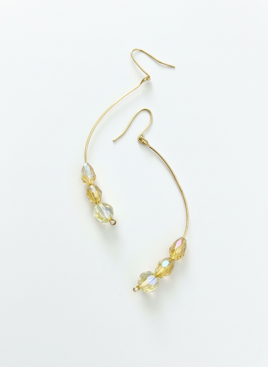 14K Gold Filled with Swarovski Crystals