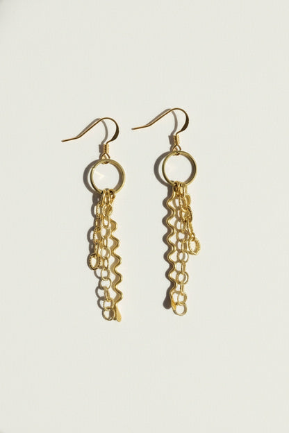 14K Gold Filled Chain Earrings