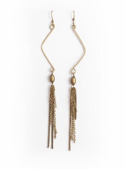 14K Gold Filled Chain Earrings