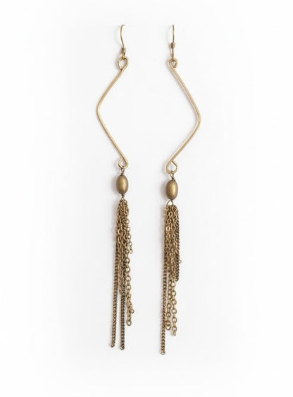14K Gold Filled Chain Earrings
