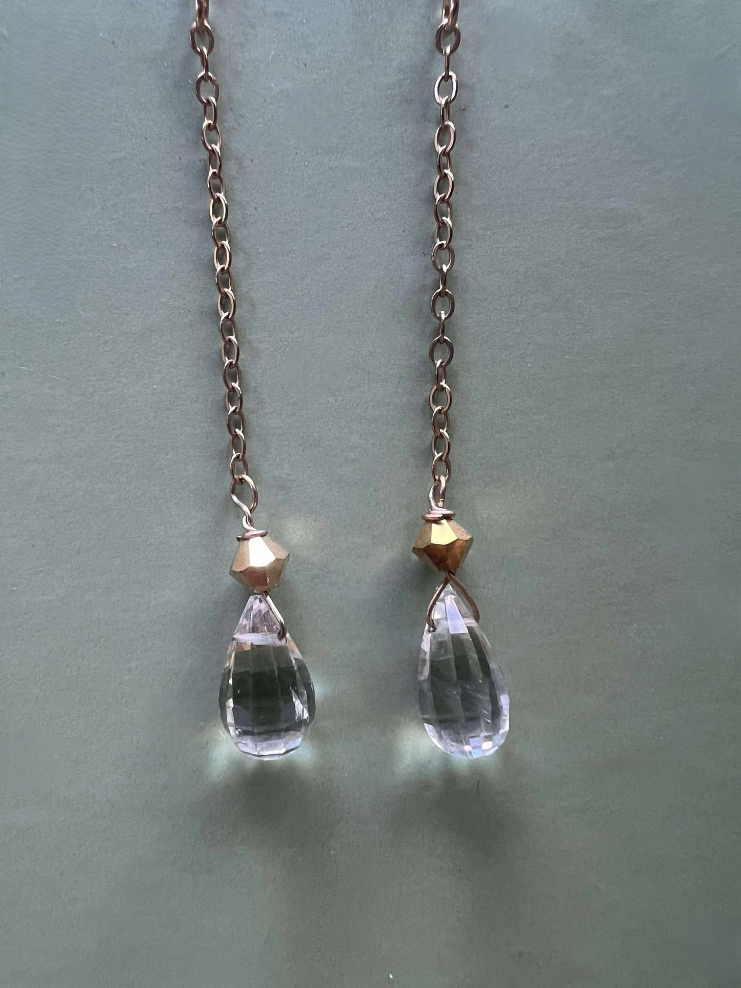 14K Gold Filled with Swarovski Crystals