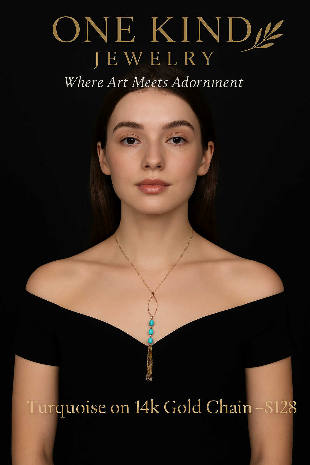 22” Turquiose on 14k Gold Filled Chain