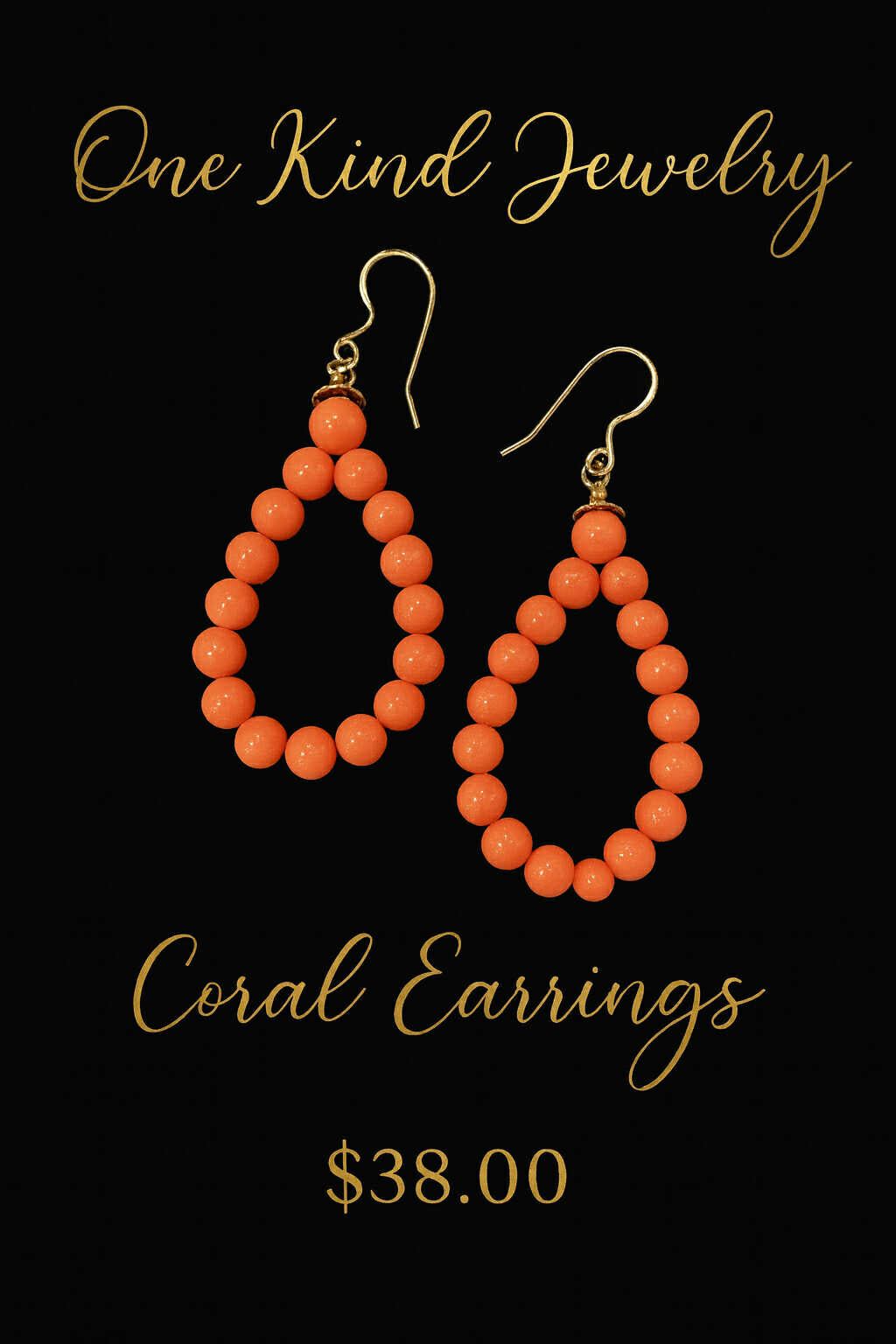 Coral Earrings