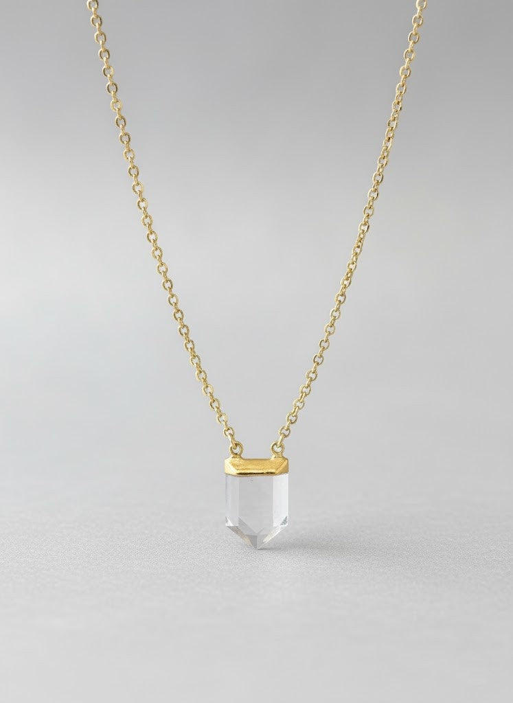 Crystal on 14K Gold-Filled Chain