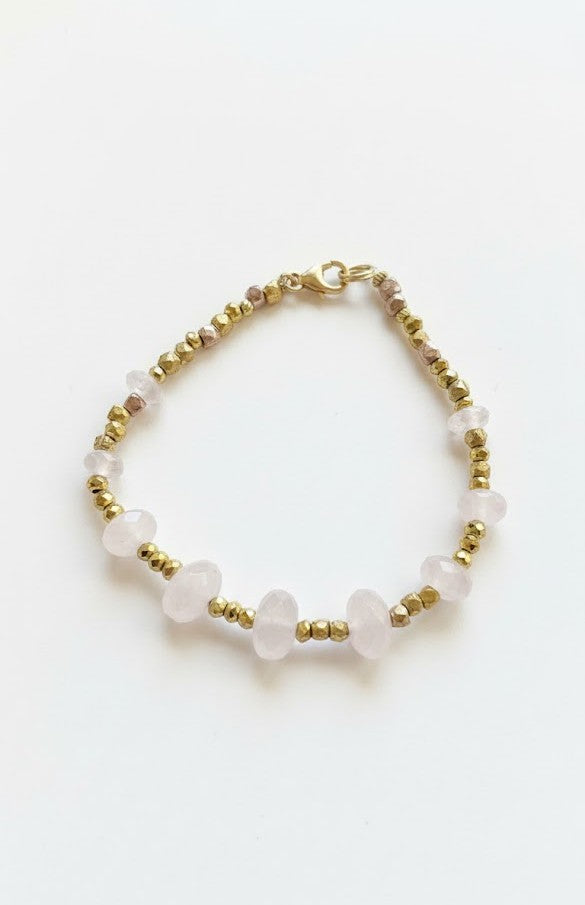 Gold Pyrite and Natural Stone
