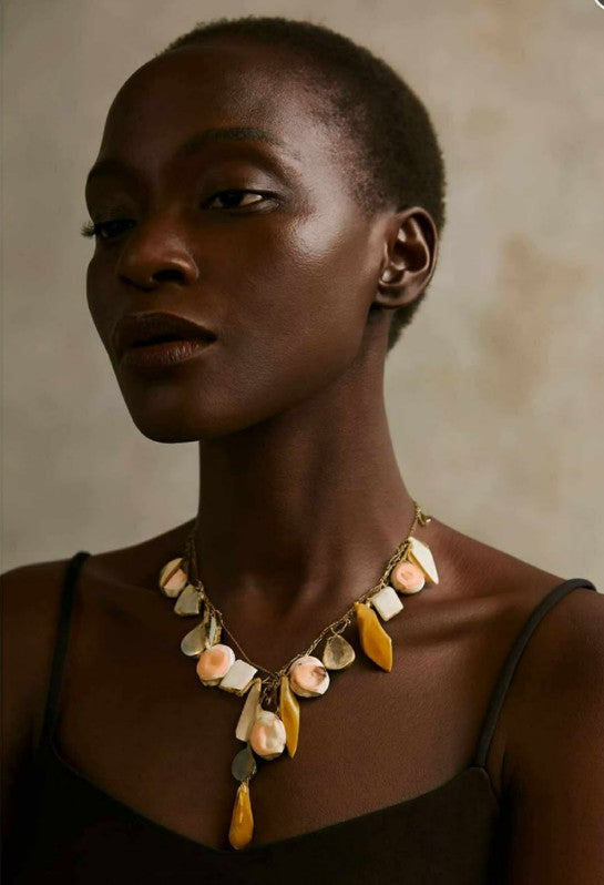 Multi-Stone All Natural Necklace