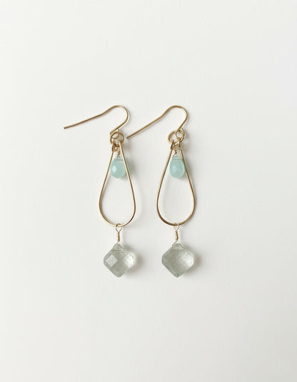 Sterling Silver Wire Wrap Natural Stones