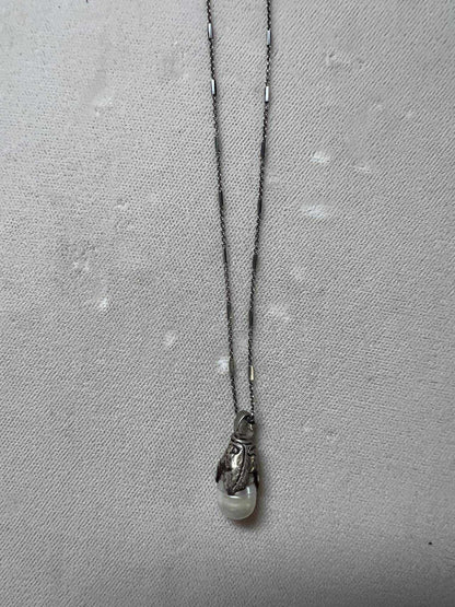 Sterling Silver With Freshwater Pearl Pendant