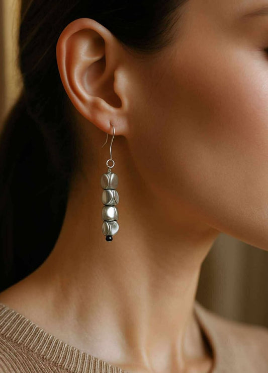 Sterling Silver Ear Wire and Beads