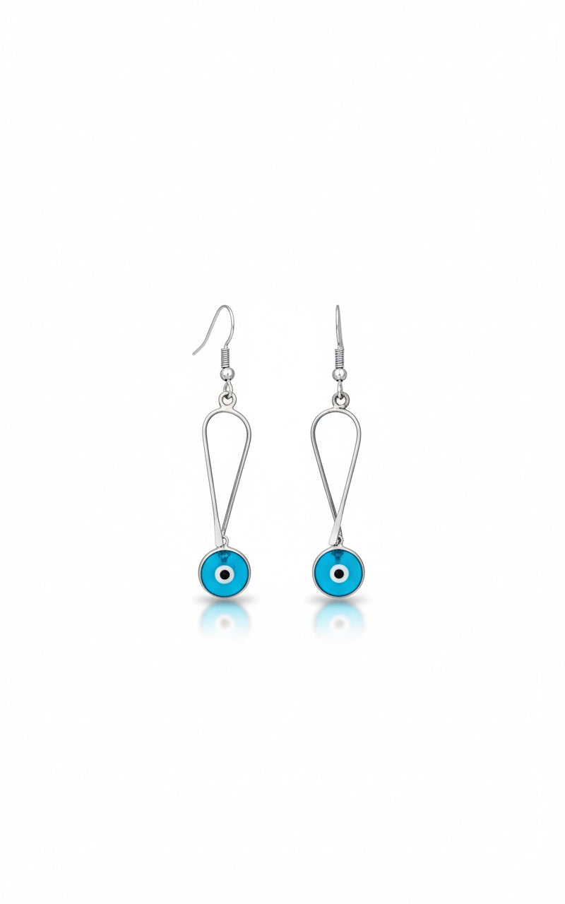 Sterling Silver Evil Eye Glass
