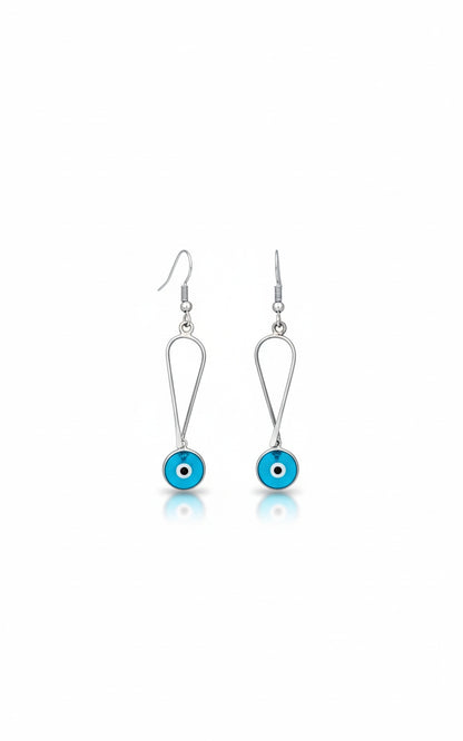 Sterling Silver Evil Eye Glass