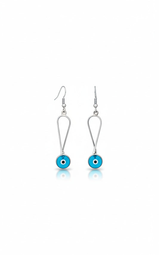 Sterling Silver Evil Eye Glass