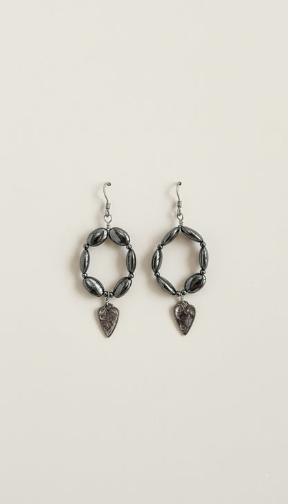 Sterling Silver Hematite