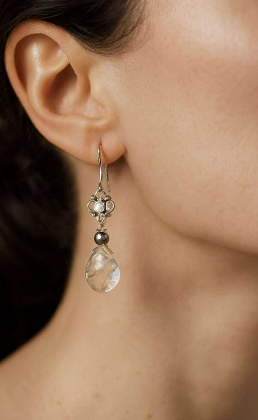 Sterling Silver with Natural Stones