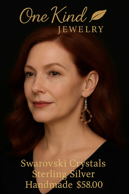 Swarovski Crystals and Sterling Silver