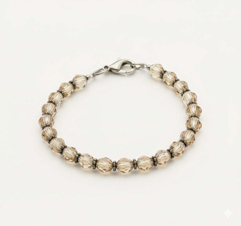 Swarovski Crystals and Sterling Silver