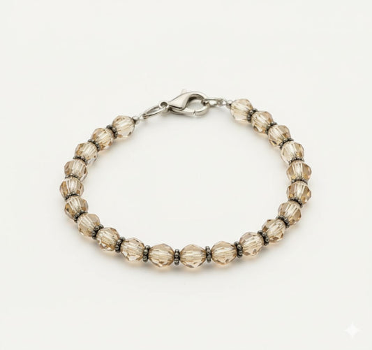 Swarovski Crystals and Sterling Silver