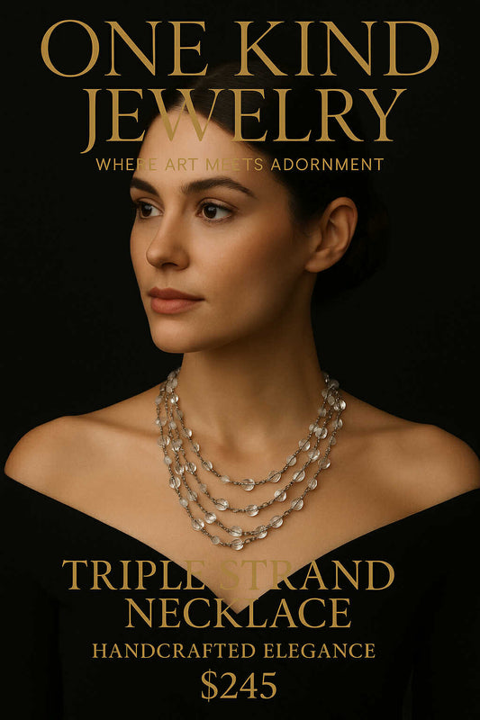Triple Strand Necklace