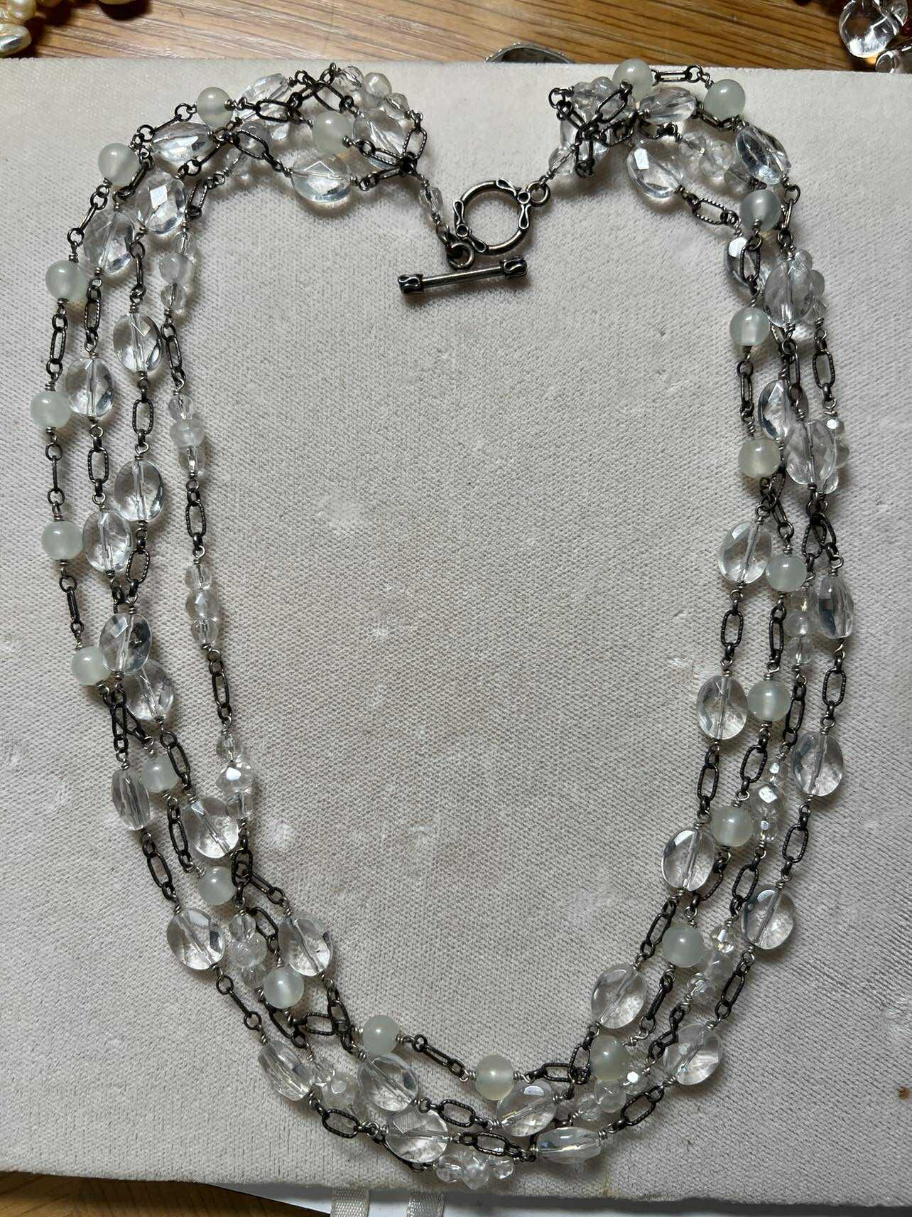 Triple Strand Necklace