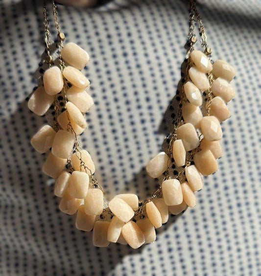 Yellow Jade on 14k Gold Filled Wire Wrap